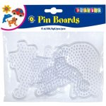 PLAYBOX Podložky pro zažehlovací korálky - Sada 4ks – Zboží Dáma