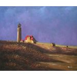 Maják v noci - 50 x 60 cm – Hledejceny.cz