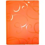 Desky A4 s gumou, 3 klopy Arches, oranžové – Zboží Živě