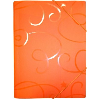 Desky A4 s gumou, 3 klopy Arches, oranžové – Zboží Živě