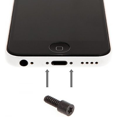 AppleMix Náhradní šroubek na spodní část Apple iPhone 5C - kvalita A+ – Hledejceny.cz