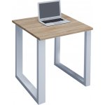 VCM Stůl Lona 80x50 U-nohy, dub sonoma – Hledejceny.cz