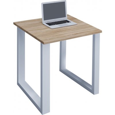 VCM Stůl Lona 80x50 U-nohy, dub sonoma – Hledejceny.cz