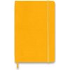 Moleskine Zápisník Silk tvrdé desky A6 linkovaný, oranžový