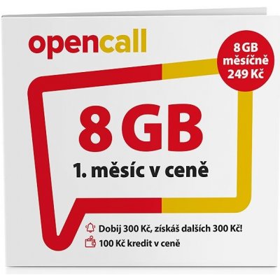 OpenCall Předplacená karta SMALLPO2.100OC10 – Zbozi.Blesk.cz