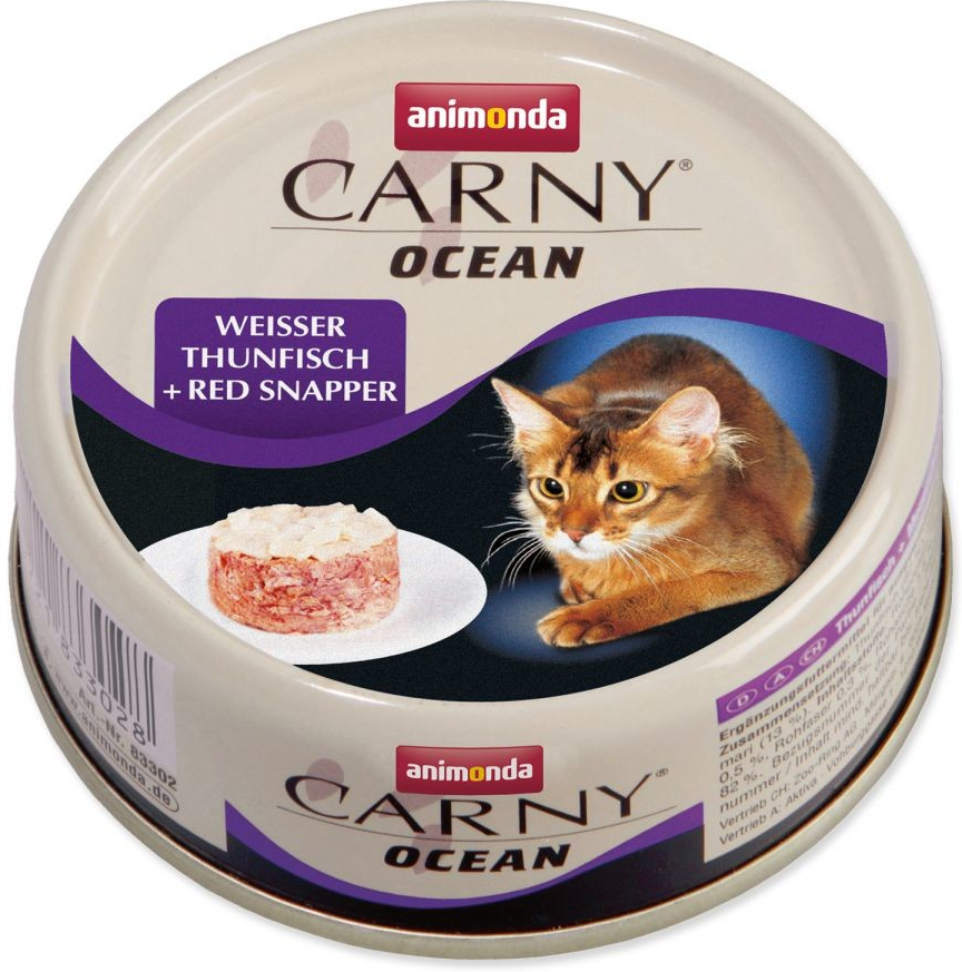 Carny Ocean tuňák & red snapper 80 g