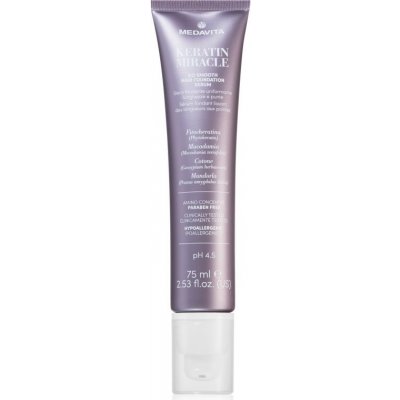 Medavita Keratin Miracle Go Smooth Hair Foundation Serum krém na vlasy 75 ml – Hledejceny.cz