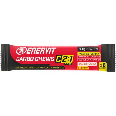ENERVIT Carbo Chews C2:1,34 g/6 želatinek – Zboží Mobilmania