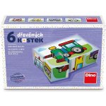 Dino obrázkové kostky Doprava 6 kostek – Zboží Dáma