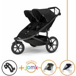 Thule Set 5v1 Urban Glide 3 Double Black s magnetickou sponou 2025 + 2x madlo + JOMK pláštěnka + JOMK ochranná síť – Zbozi.Blesk.cz