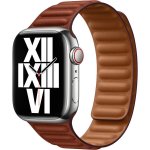 Apple Watch 41mm cihlově hnědý kožený tah - M/L MP823ZM/A – Sleviste.cz