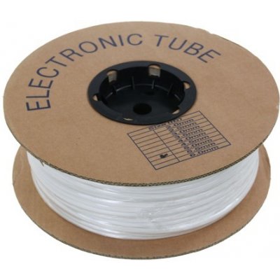 Popisovací PVC bužírka kruhová BA-30, 3 mm, 200 m, bílá – Zboží Živě