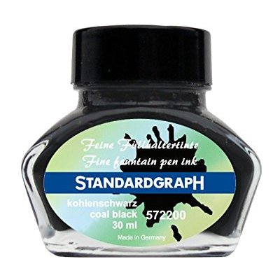 Standardgraph Coal Black inkoust černý 572200 – Zboží Mobilmania