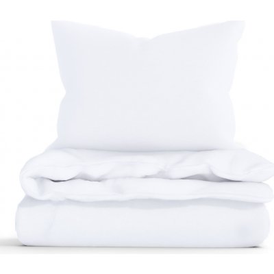 MKLuzkoviny.cz bavlna povlečení Renforcé do postýlky Jasmine bílá 100 x 135 cm 40 x 60 cm – Hledejceny.cz