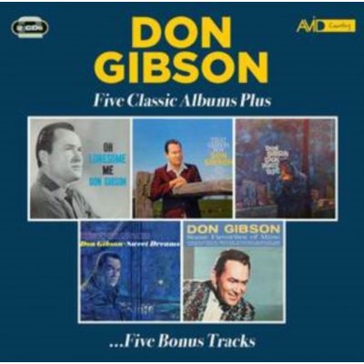 Five Classic Albums Plus - Don Gibson CD – Zboží Mobilmania