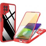 VSECHNONAMOBIL DUAL Oboustranné s fólií Samsung Galaxy A22 červené 42123 – Zboží Živě