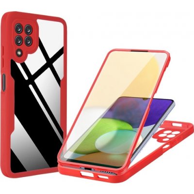 VSECHNONAMOBIL DUAL Oboustranné s fólií Samsung Galaxy A22 červené 42123 – Zboží Živě
