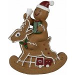 Clayre & Eef Perníček na houpacím jelínkovi 12 cm – Hledejceny.cz