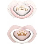 Canpol Babies symetrických silikon Little princess růžová 2 ks – Zboží Dáma
