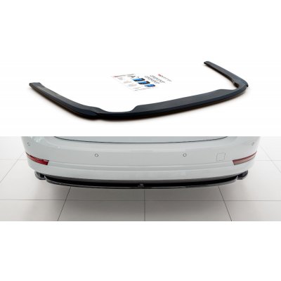 Maxton Design spoiler pod zadní nárazník pro Škoda Octavia Mk4, černý lesklý plast ABS – Sleviste.cz