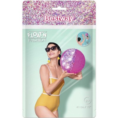 Míč plážový nafukovací glitter Glitter Fusion 41cm 2 barvy – Zbozi.Blesk.cz