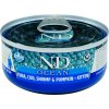 N&D CAT OCEAN Kitten Tuna & Cod & Shrimp & Pumpkin 70 g