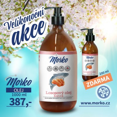 Morko Lososový olej Extra 200 ml – Hledejceny.cz