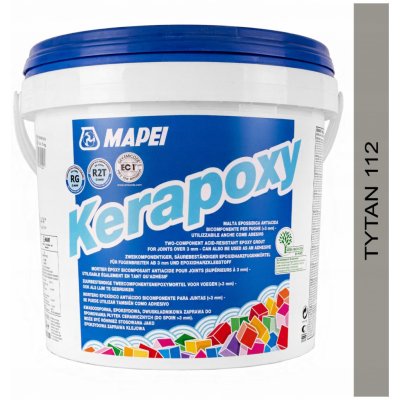 Mapei Kerapoxy 5 kg šedá střední – Zboží Mobilmania