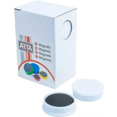 Arta Magnety průměr 25mm bílé 10ks – Zboží Mobilmania