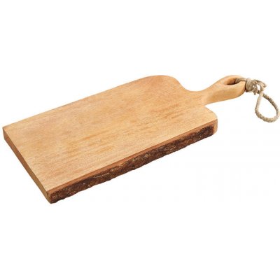 Krájecí prkénko s rukojetí mangové dřevo, 46x19x2,5 cm - Zassenhaus – Zboží Mobilmania
