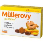 Dr. Muller Pharma Müllerovy pastilky s propolisem a zázvorem 24 pastilek – Hledejceny.cz