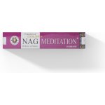 Indie Indické vonné tyčinky Meditace Golden Nag Meditation 15 ks – Zboží Dáma