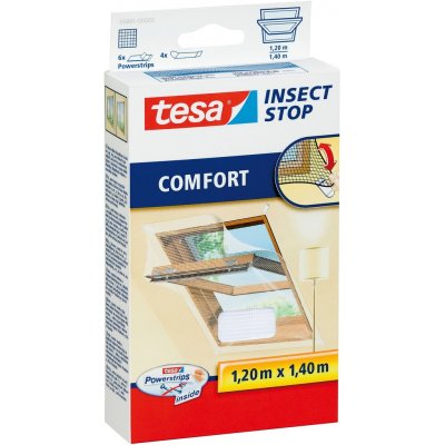 Tesa Insect Stop Comfort 55881-00020-00 1,2 x 1,4 m bílá – Zbozi.Blesk.cz