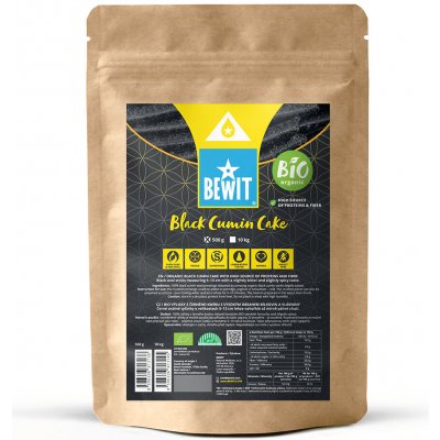 BEWIT Výlisky z černého kmínu BIO 10 kg – Hledejceny.cz