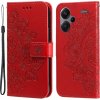 Pouzdro a kryt na mobilní telefon Xiaomi Mandala knížkové Xiaomi Redmi Note 13 Pro+ 5G - červené