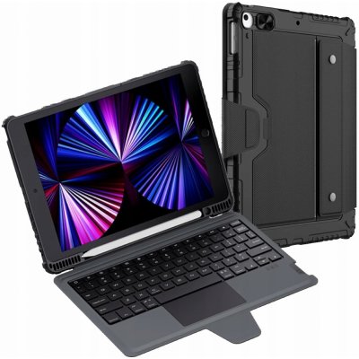 Nillkin Bumper Combo Keyboard Case pro iPad 10.2 2019/2020/2021 6902048257948 černá – Zboží Mobilmania