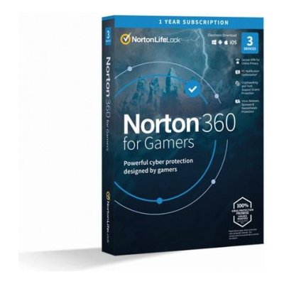 Norton 360 pro hráče, 3 lic. 1 rok (21415812)