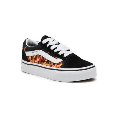 Vans Old Skool Digi Flame Black – Zboží Mobilmania