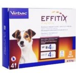 Effitix Spot-on S 4-10 kg 67 / 600 mg 4 x 1,1 ml – Sleviste.cz