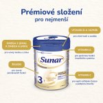 Sunar Premium 3 HMO batolecí mléko 700 g – Zboží Mobilmania