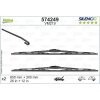 Stěrač Valeo Silencio CONVENTIONAL Set 650+280 mm VA 574249