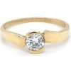 Prsteny Beny Jewellery Zlatý Zásnubní Prsten se Zirkonem 7130098