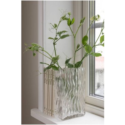 Skleněná váza Bokebo 24 cm Storefactory Scandinavia – Hledejceny.cz