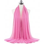 Šifónový šál přes společenské šaty Růžová – Zbozi.Blesk.cz