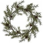 House Doctor Dekorativní věnec Frost Green 35 cm – Sleviste.cz