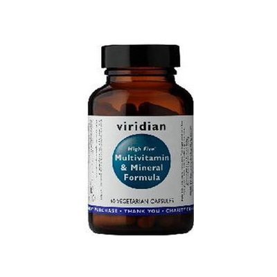 Viridian High Five Multivitamin & Mineral Formula 60 kapslí