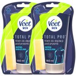 Veet Men Silk & Fresh depilační krém do sprchy pro citlivou pokožku 150 ml – Zboží Dáma