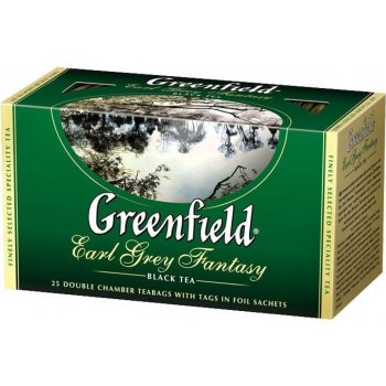 Greenfield Čaj černý Earl Grey Fantasy 25 Btl. x 2 g