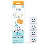 Glo Pals svítící senzorické kostky do vody vícebarevné Party Pal 4 ks – Zboží Dáma