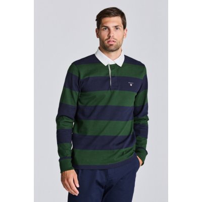 Gant BARSTRIPE HEAVY RUGGER zelená